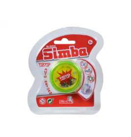 Simba YoYo Light-up – Leuchtendes Jo-Jo für Tricks & Spiel (3-fach sortiert, ab 5 J.)
