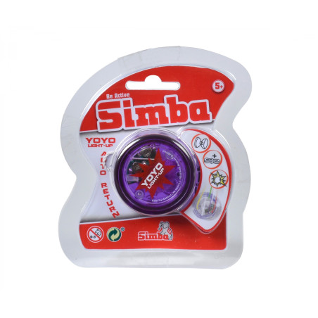 Simba YoYo Light-up – Leuchtendes Jo-Jo für Tricks & Spiel (3-fach sortiert, ab 5 J.)