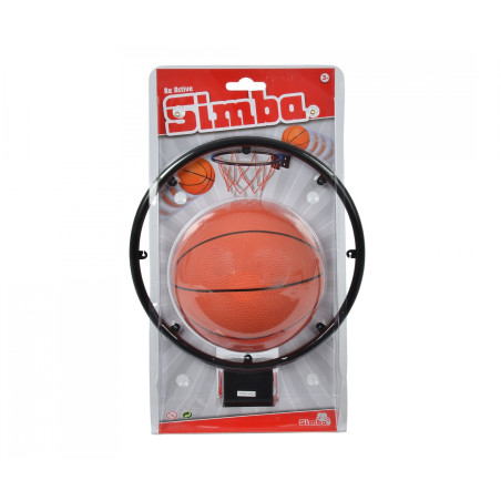 Simba Toys Basketballkorb für Kinder, Indoor/Outdoor, Wandmontage