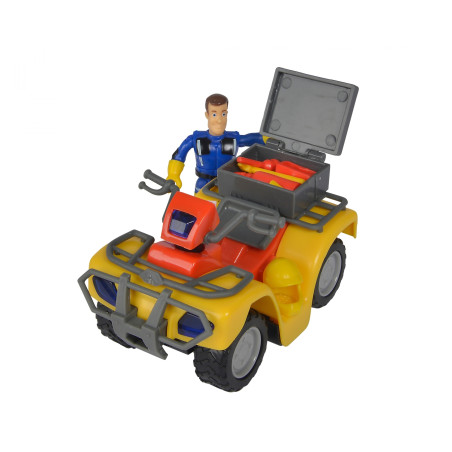 Feuerwehrmann Sam: Mercury Quad mit Figur & Zubehör – Spielzeug ab 3 Jahre