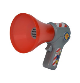 Simba Toys Feuerwehrmann Sam Megaphon mit Stimmenverzerrer – Spielzeug ab 3 Jahren
