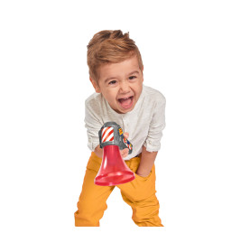 Simba Toys Feuerwehrmann Sam Megaphon mit Stimmenverzerrer – Spielzeug ab 3 Jahren