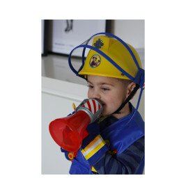 Simba Toys Feuerwehrmann Sam Megaphon mit Stimmenverzerrer – Spielzeug ab 3 Jahren