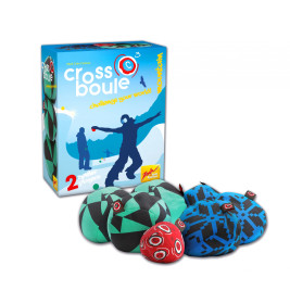 Zoch CrossBoule Set MOUNTAIN – Boule für Outdoor & Indoor | Wasserfest & Schwimmfähig
