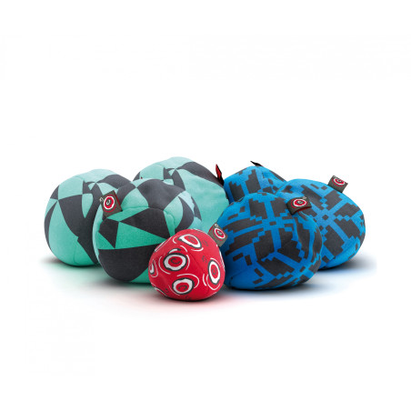 Zoch CrossBoule Set MOUNTAIN – Boule für Outdoor & Indoor | Wasserfest & Schwimmfähig