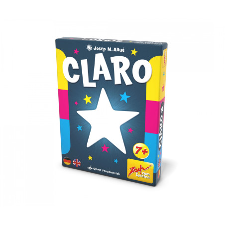 Zoch Claro – Das spannende Kartenspiel: Hier zählt nur die letzte Karte! Für 3-6 Spieler ab 7 Jahren.