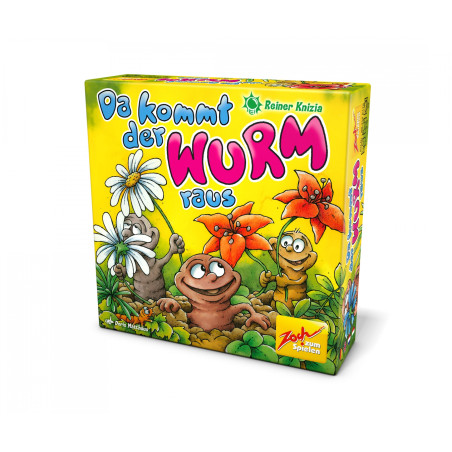 Zoch Da kommt der Wurm raus - Buntes Würfelspiel für Kinder ab 5 Jahren