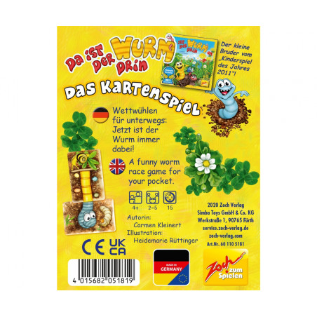 Da ist der Wurm drin – Das beliebte Kartenspiel für die ganze Familie