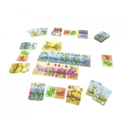 Zoch 'Das wurmt!' Kartenspiel – Spannendes Wurm-Wachstum: Strategie & Spielspaß für 2-5 Spieler! (4015682052014)