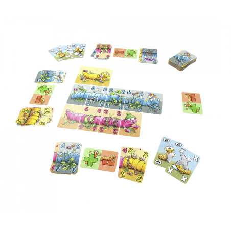 Zoch 'Das wurmt!' Kartenspiel – Spannendes Wurm-Wachstum: Strategie & Spielspaß für 2-5 Spieler! (4015682052014)