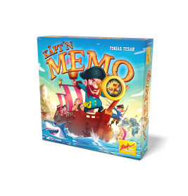 Zoch Käpt'n Memo – Das spannende Gedächtnisspiel für 2-5 Spieler ab 8 Jahren