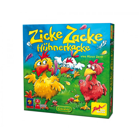 Zicke Zacke Hühnerkacke von Zoch – Gedächtnisspiel des Jahres 1998