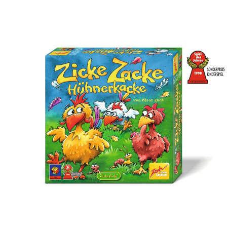 Zicke Zacke Hühnerkacke von Zoch – Gedächtnisspiel des Jahres 1998