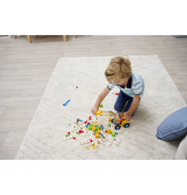 Eichhorn Constructor Bagger 90 Teile: Holz Bausatz | Traktor | Radlader