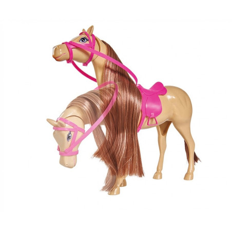 Steffi Love Lovely Horse Puppenset mit interaktivem Pferd - Simba Toys