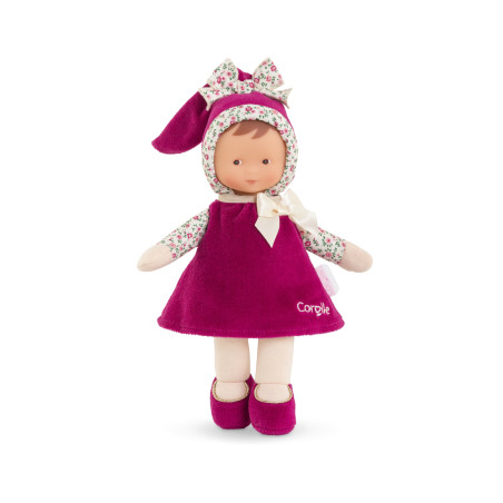 Corolle Babypuppe Miss Röschen | Weiche Stoffpuppe Vanilleduft | Ab Geburt