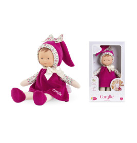 Corolle Babypuppe Miss Röschen | Weiche Stoffpuppe Vanilleduft | Ab Geburt