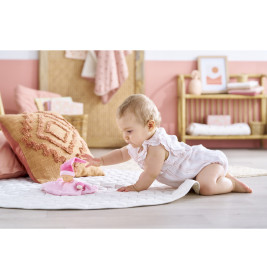 Corolle Tidoudou Sternentraum – Weiche Babypuppe 17cm Rosa | ab 0 Monate