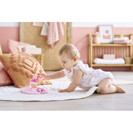 Corolle Tidoudou Sternentraum – Weiche Babypuppe 17cm Rosa | ab 0 Monate