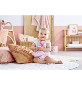 Corolle Tidoudou Sternentraum – Weiche Babypuppe 17cm Rosa | ab 0 Monate