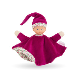 Corolle Tidoudou Röschen Baby-Stoffpuppe | 14 cm, weich & waschbar