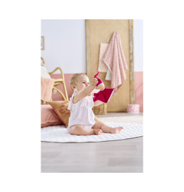 Corolle Tidoudou Röschen Baby-Stoffpuppe | 14 cm, weich & waschbar