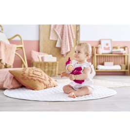 Corolle Babidoux Röschen Babypuppe 20cm – Weicher Vanilleduft, ab Geburt