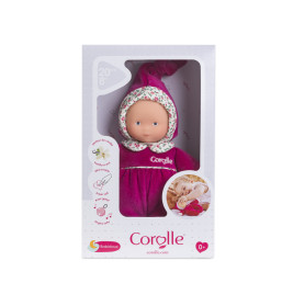 Corolle Babidoux Röschen Babypuppe 20cm – Weicher Vanilleduft, ab Geburt