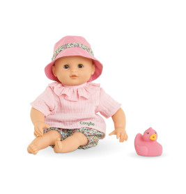 Corolle MPP Badebaby Coralie 30cm – Wasserfeste Puppe mit Vanilleduft & Schlafaugen