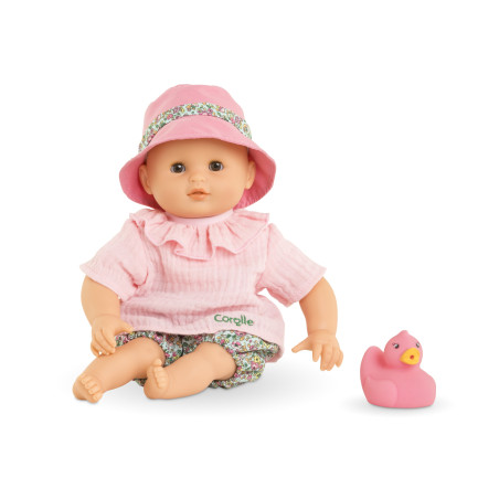 Corolle MPP Badebaby Coralie 30cm – Wasserfeste Puppe mit Vanilleduft & Schlafaugen