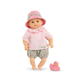 Corolle MPP Badebaby Coralie 30cm – Wasserfeste Puppe mit Vanilleduft & Schlafaugen