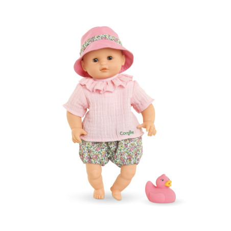 Corolle MPP Badebaby Coralie 30cm – Wasserfeste Puppe mit Vanilleduft & Schlafaugen