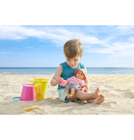 Corolle MPP Badebaby Coralie 30cm – Wasserfeste Puppe mit Vanilleduft & Schlafaugen