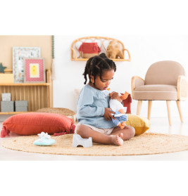 Corolle MPP Töpfchen + Tuch Set – Puppenzubehör für 30-36cm Babypuppen | Realistisches Rollenspiel