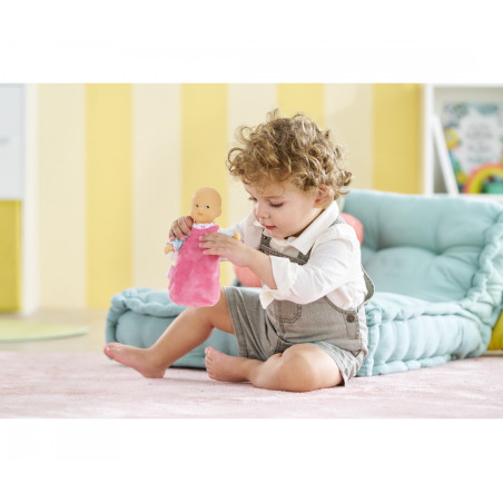 Corolle MPP Mini Calin Gute Nacht Puppe 20cm mit Schlafsack - Vanilleduft Babypuppe