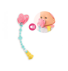 Corolle Schnuller mit 15 Sounds für 36cm Babypuppen | Echtes Puppenzubehör