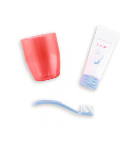 Corolle MC Zahnbürstenset: Puppenzubehör für Ma Corolle 36cm Puppen – Hygiene lernen