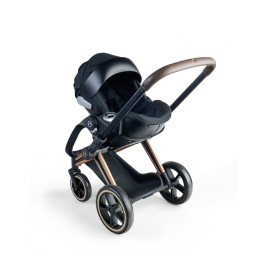Corolle Cybex Puppen Trageschale & Wiege 2-in-1 für 36-42 cm Puppen, Schwarz
