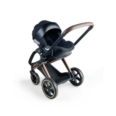 Corolle Cybex Puppen Trageschale & Wiege 2-in-1 für 36-42 cm Puppen, Schwarz