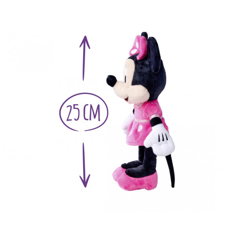 Disney Minnie Maus Plüschtier Pink 25cm – Kuschelfreund ab Geburt | Simba Toys