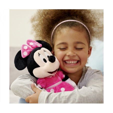 Disney Minnie Maus Plüschtier pink 35cm – Kuschelfigur für Babys & Kinder