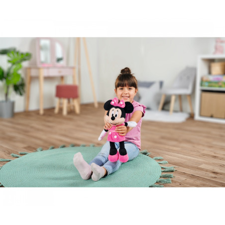 Disney Minnie Maus Plüschtier pink 35cm – Kuschelfigur für Babys & Kinder