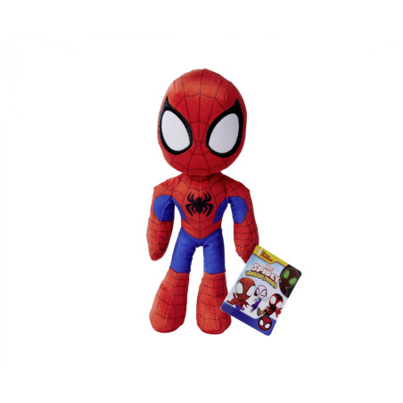 Disney Marvel Spidey Plüschtier 25cm – Leuchtende Augen (GID) – Kuschelig für Kinder