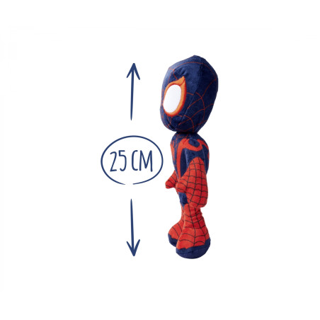 Simba Disney Marvel Miles Morales Plüschtier 25cm – GID Augen (Glow In The Dark) – Ab 0 Monaten