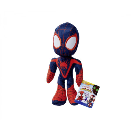 Simba Disney Marvel Miles Morales Plüschtier 25cm – GID Augen (Glow In The Dark) – Ab 0 Monaten