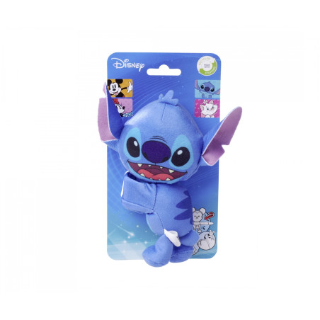 Disney Stitch Schnapparmband Plüsch - Lilo & Stitch Fanartikel für Arm & Tasche (17cm)