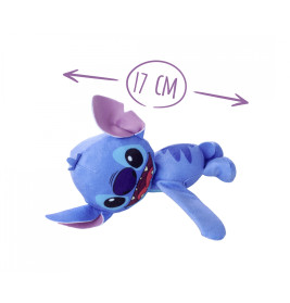 Disney Stitch Schnapparmband Plüsch - Lilo & Stitch Fanartikel für Arm & Tasche (17cm)