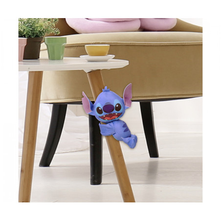 Disney Stitch Schnapparmband Plüsch - Lilo & Stitch Fanartikel für Arm & Tasche (17cm)