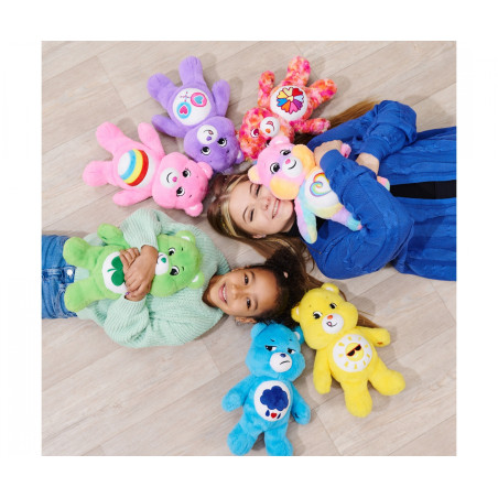 Glücksbärchis Teile Gern Bärchi Kuschletier | Flauschiger Plüsch | ca. 22 cm | Geschenk ab 0 Monate