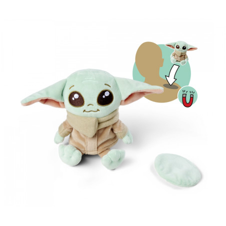 Disney Grogu Schulterplüsch Star Wars | The Mandalorian Plüschtier 12cm